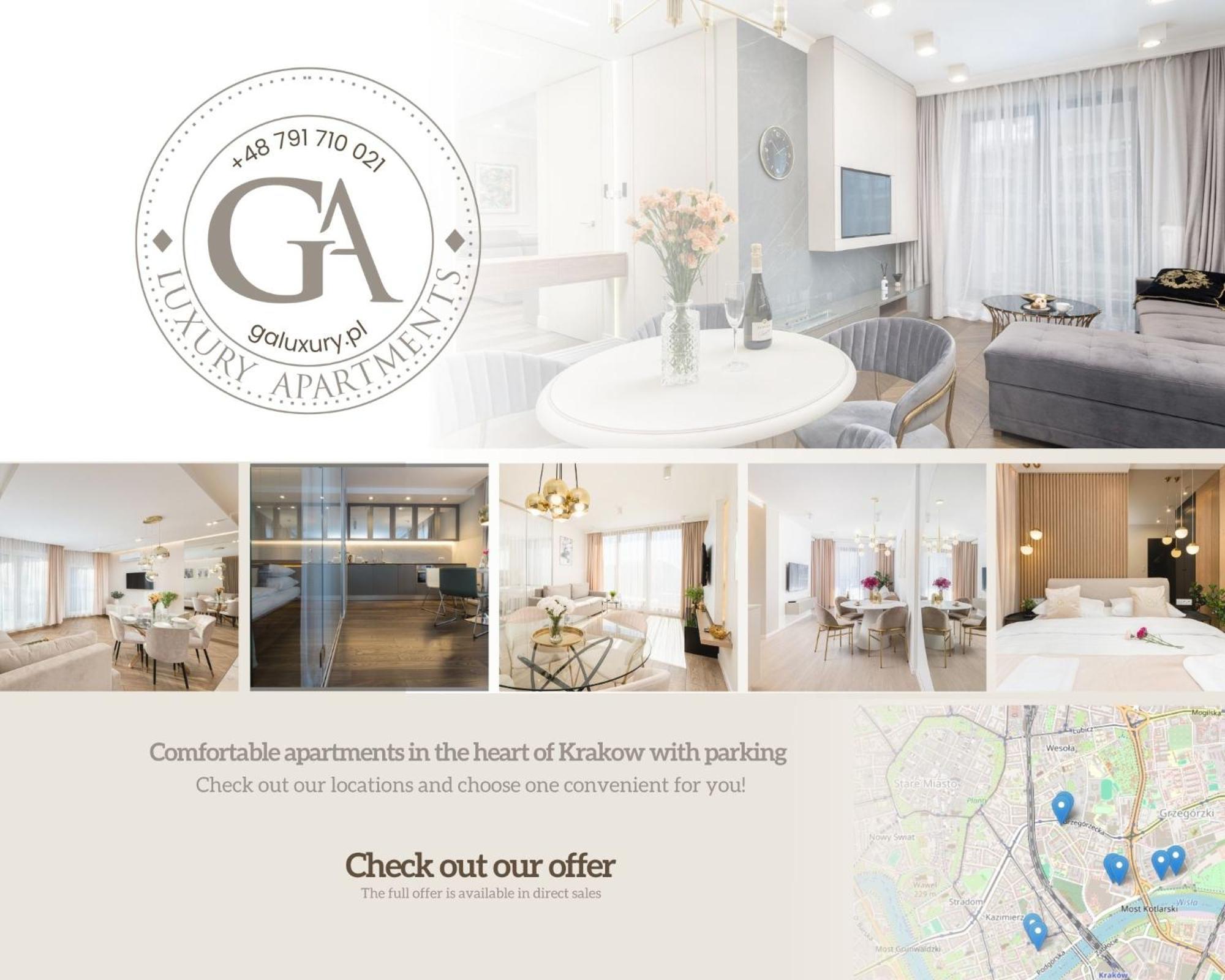 Ga Luxury Apartments G30 Kraków Zewnętrze zdjęcie